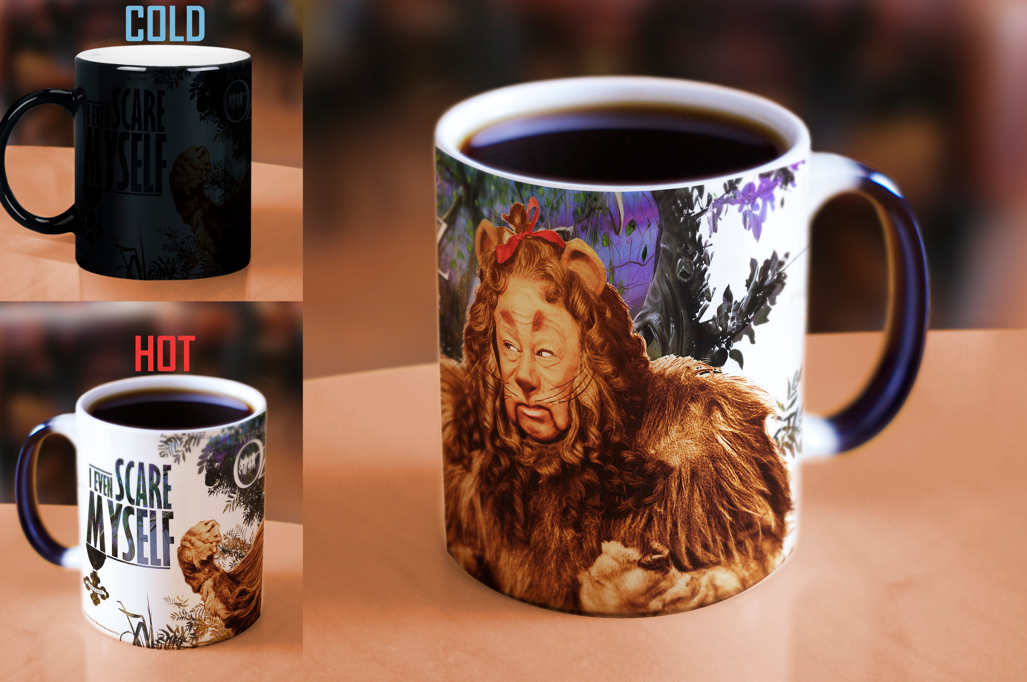 The Wizard of Oz (Cowardly Lion) Morphing Mugs® Heat-Sensitive Mug MMUG125